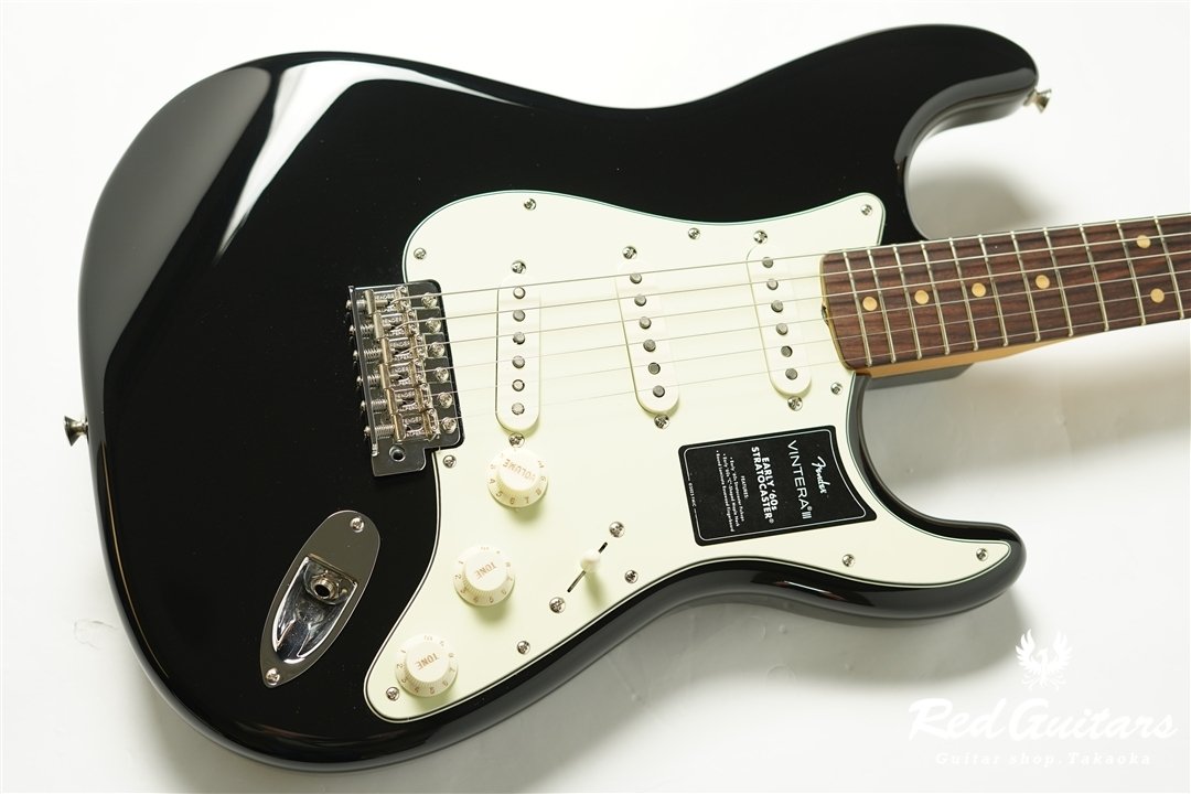Vintera III Early 60s Stratocaster - Black